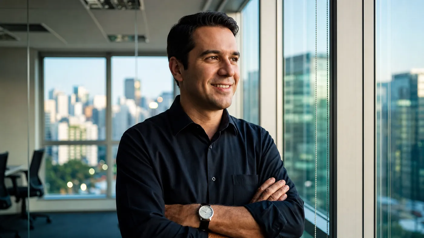 Perito/consultor técnico experiente em um escritório